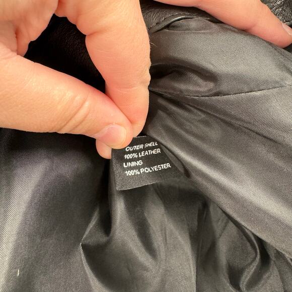 NWT Milwaukee Leather Vintage SFL2811 Women's Black Motorcycle Leather Jacket - Picture 6 of 9